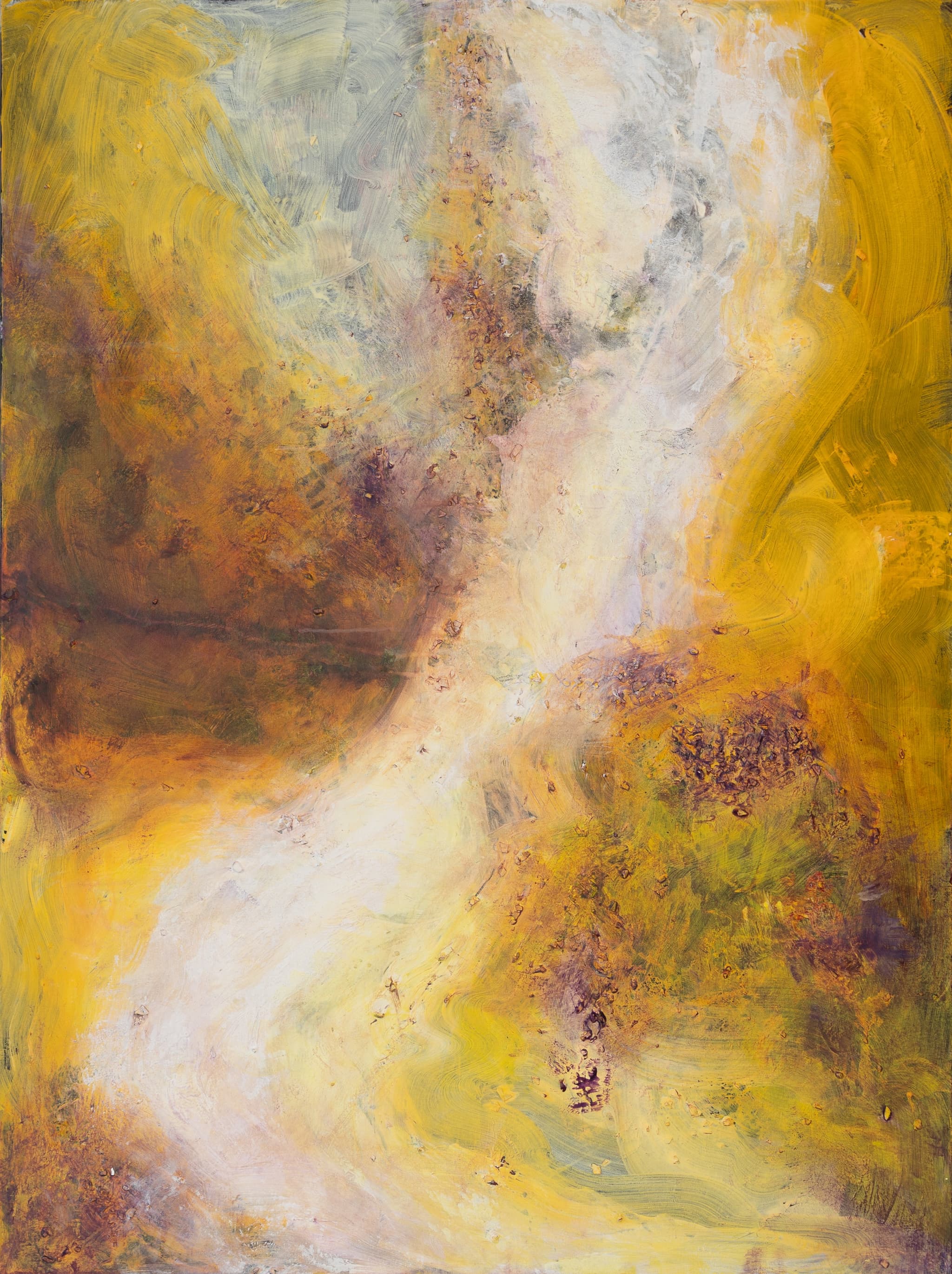 Huracan Plastico, painting by Bernice Abadi