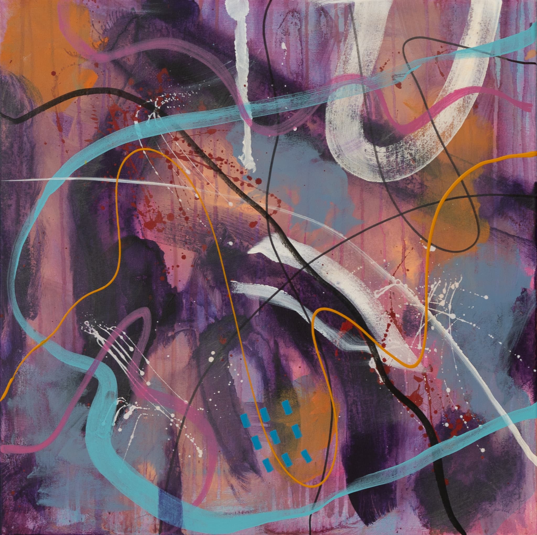 Interstellar, painting by Bernice Abadi