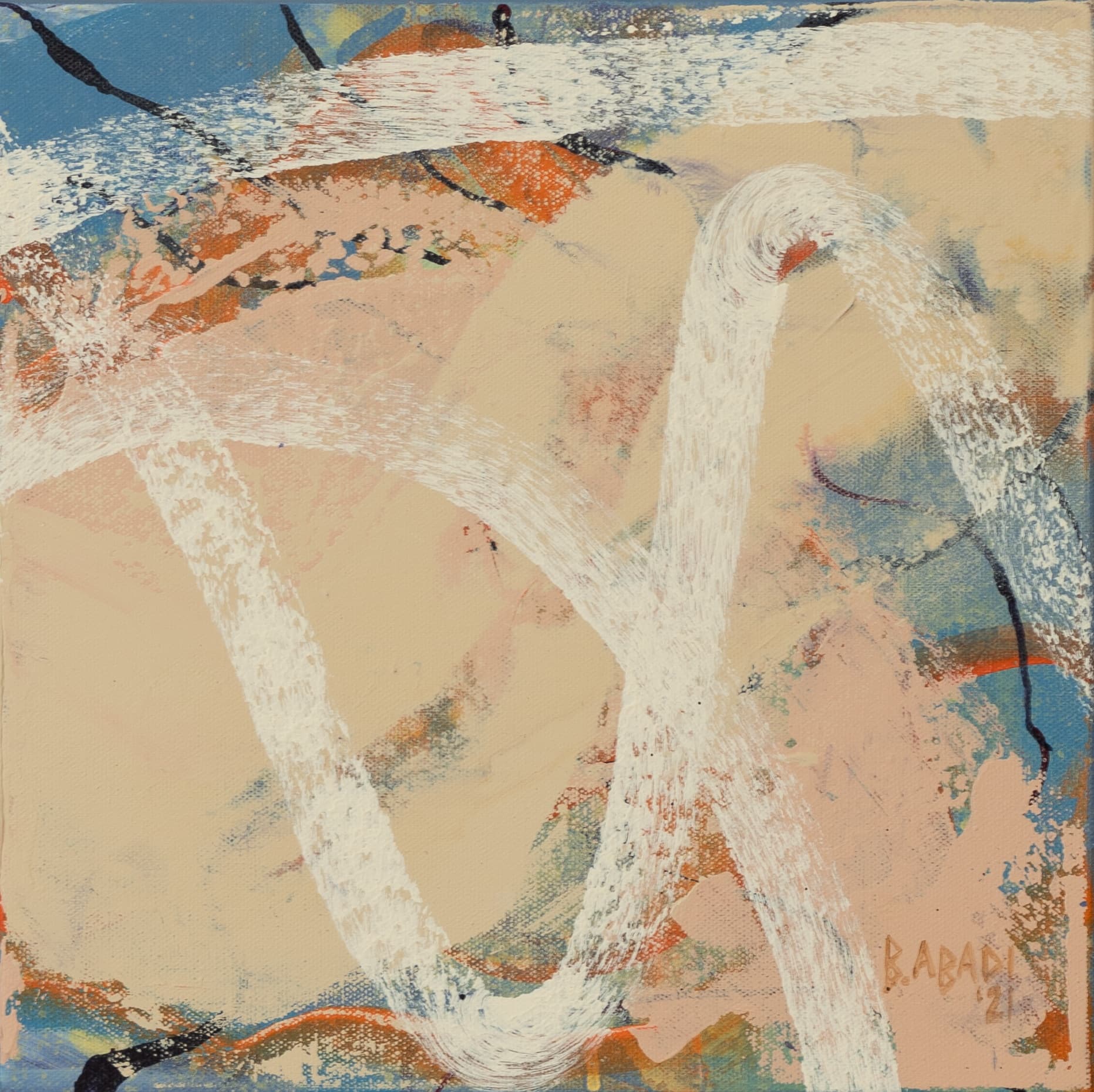 Lindo Paisaje, painting by Bernice Abadi