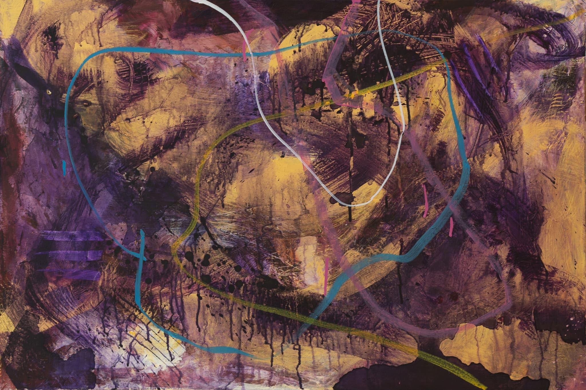 Lindo Paisaje, painting by Bernice Abadi