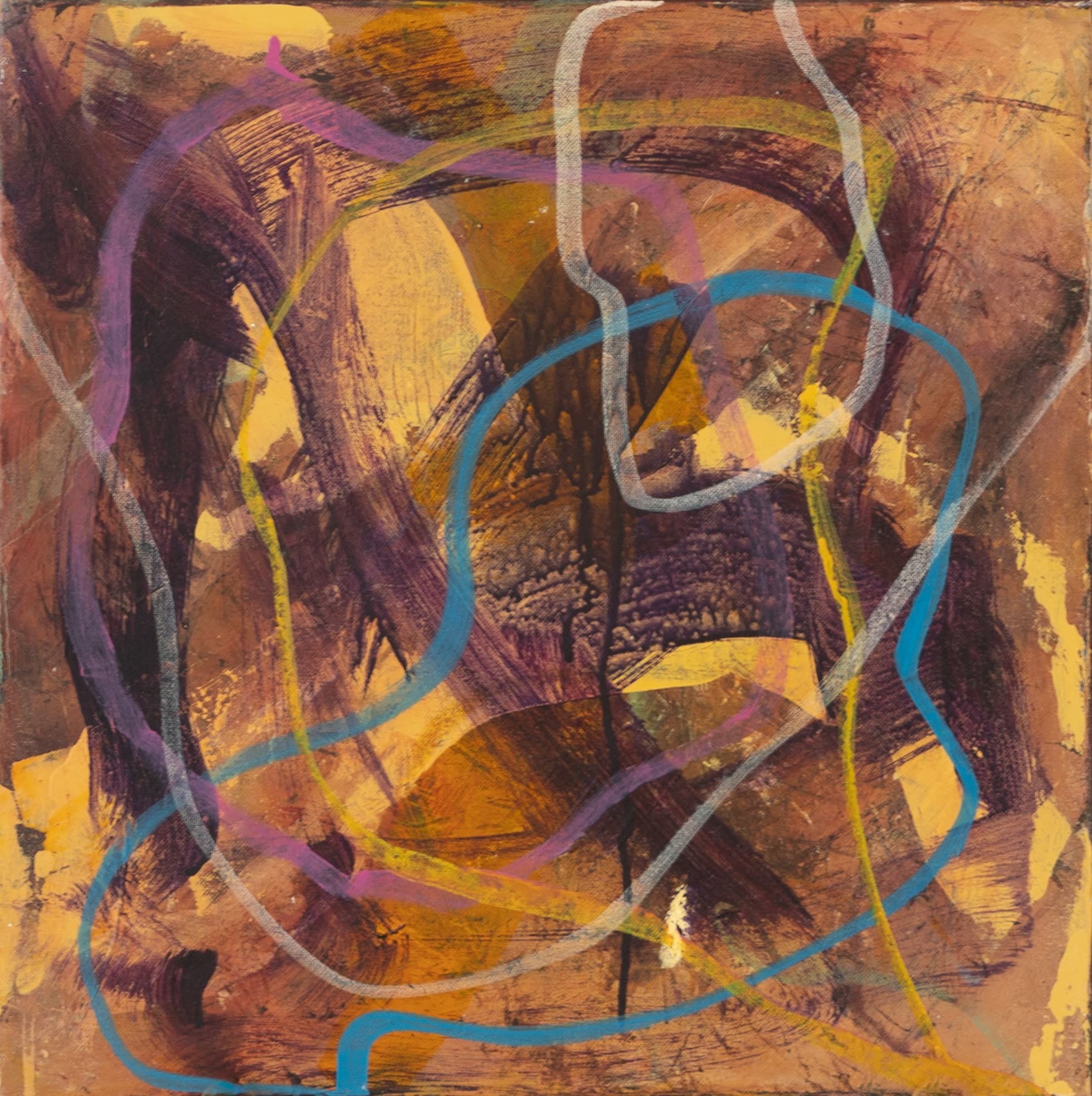 Lindo Paisaje, painting by Bernice Abadi