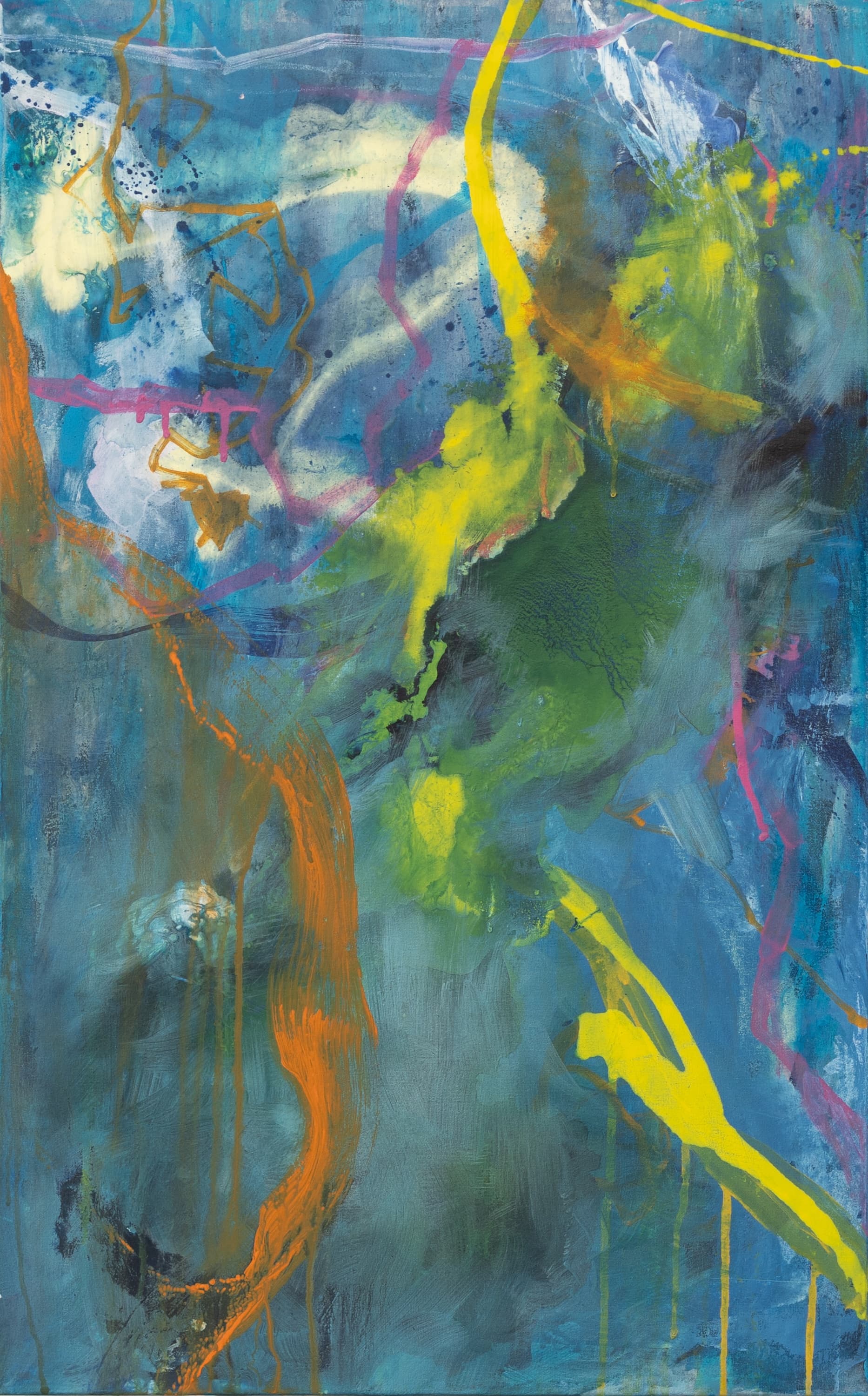 Lindo Paisaje, painting by Bernice Abadi