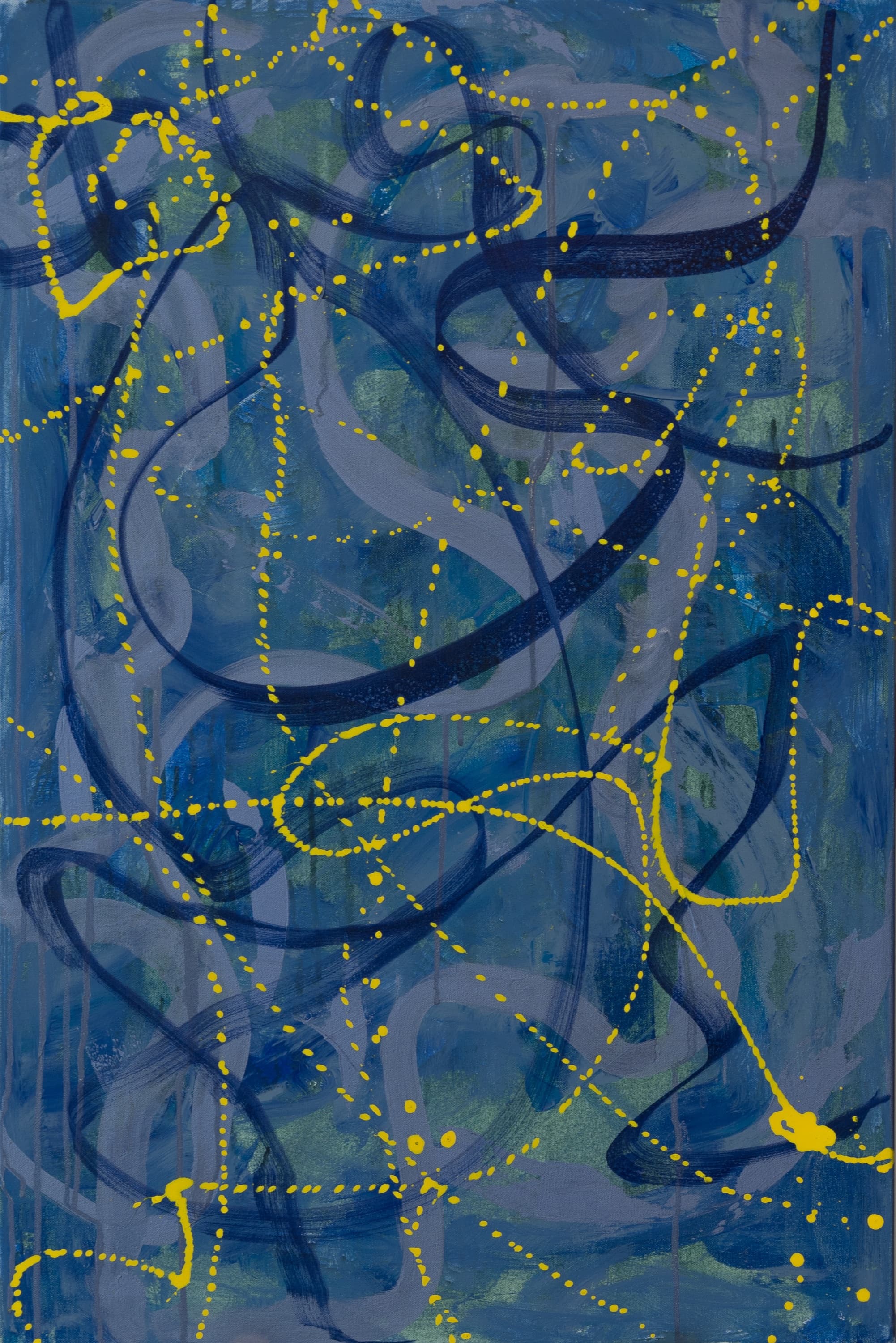 Lindo Paisaje, painting by Bernice Abadi