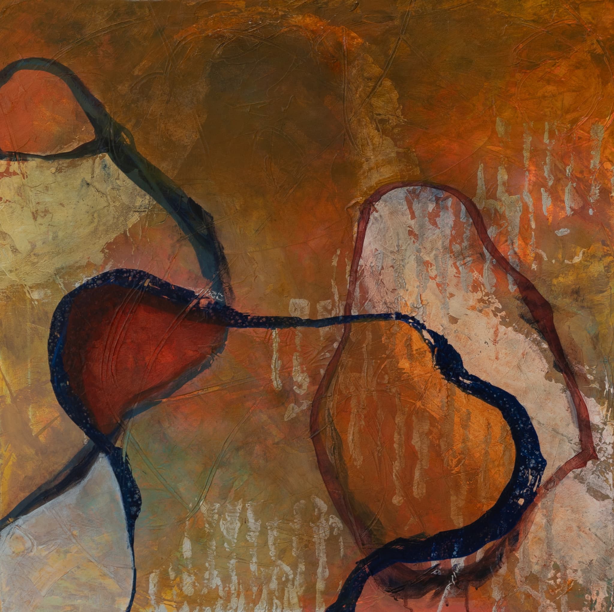 Lindo Paisaje, painting by Bernice Abadi