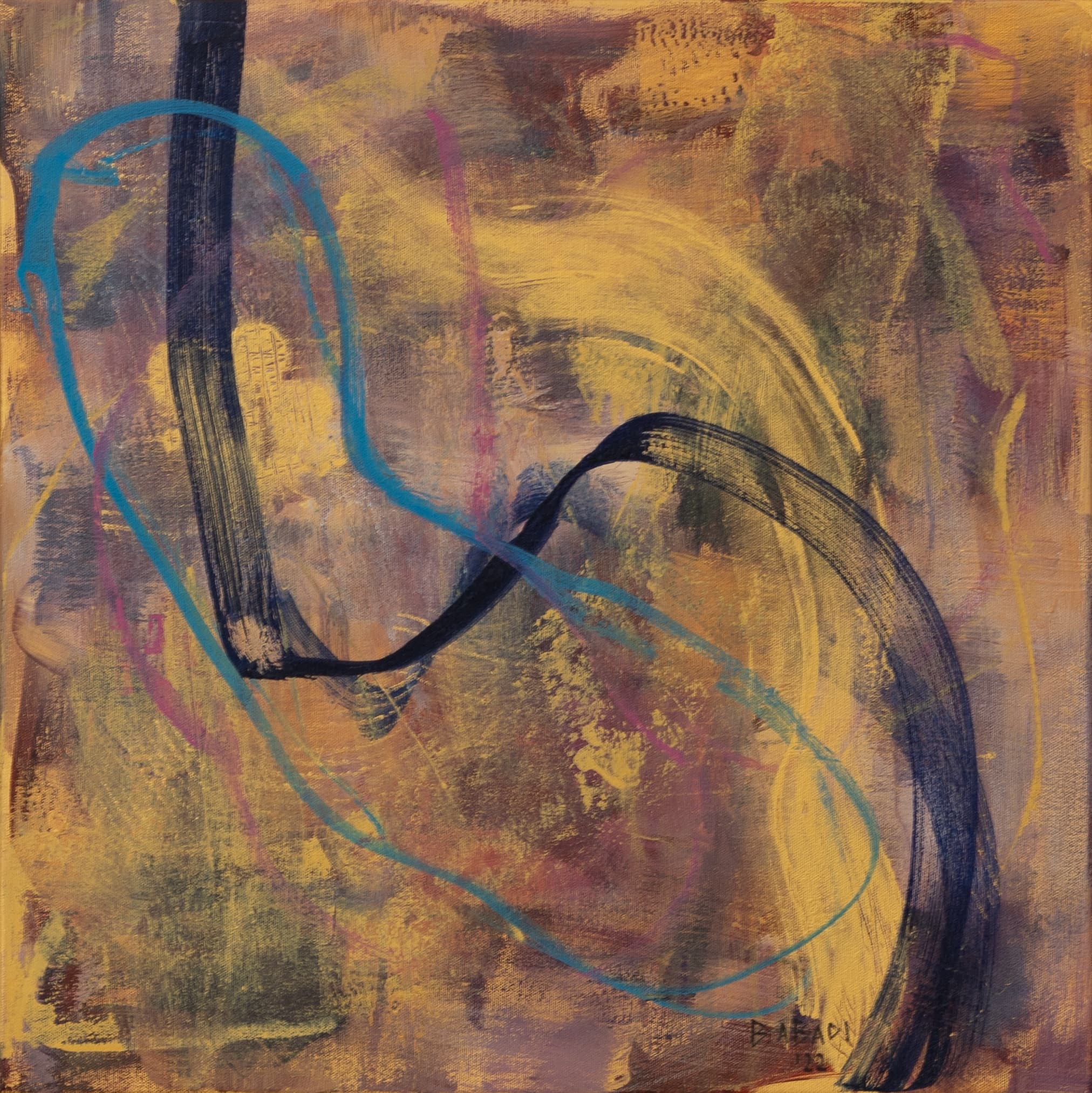 Lindo Paisaje, painting by Bernice Abadi