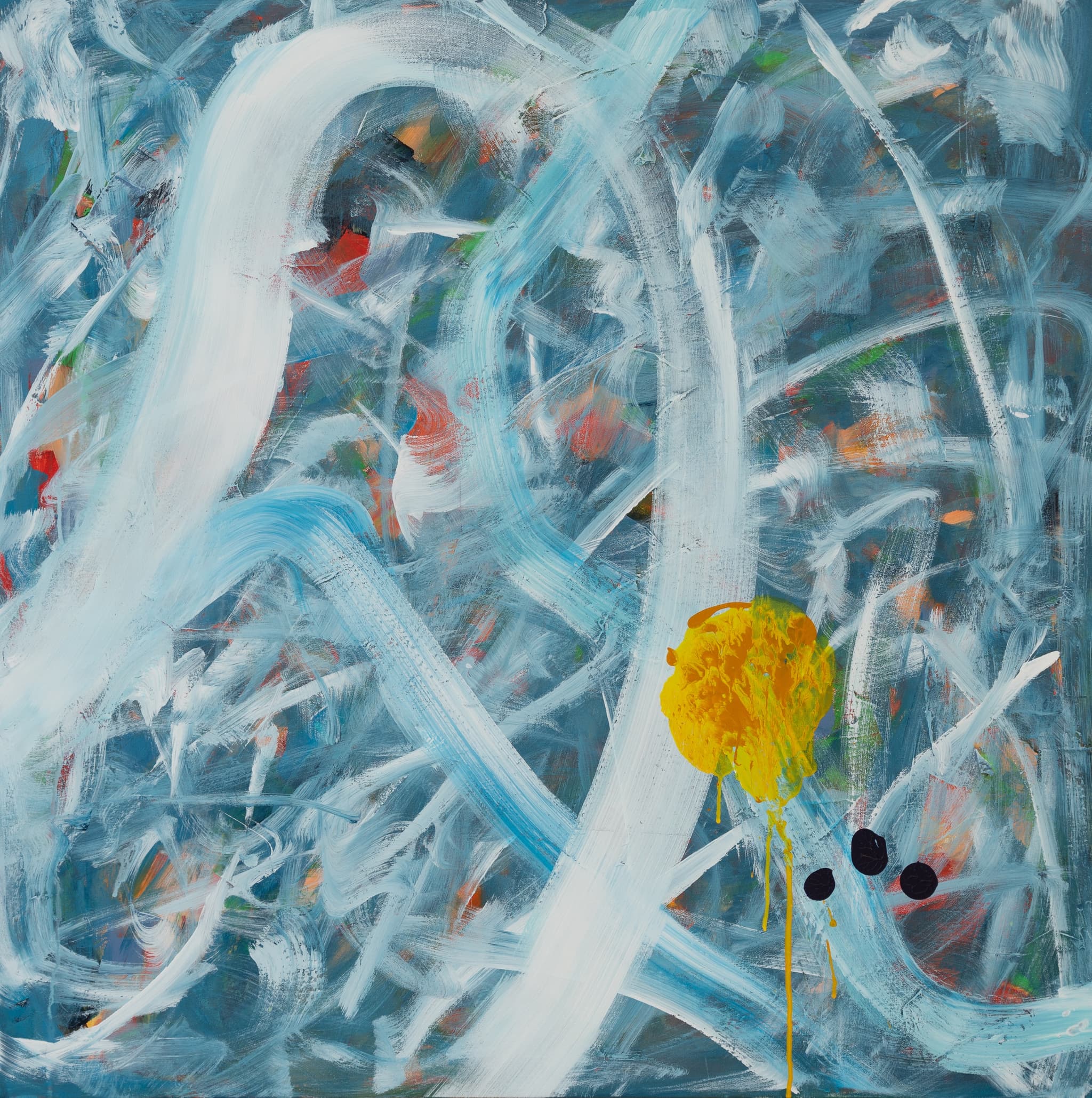 Onda Celeste, painting by Bernice Abadi