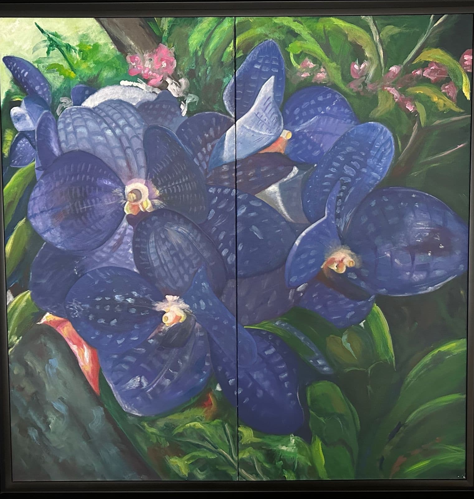 Untitled, painting by Bernice Abadi